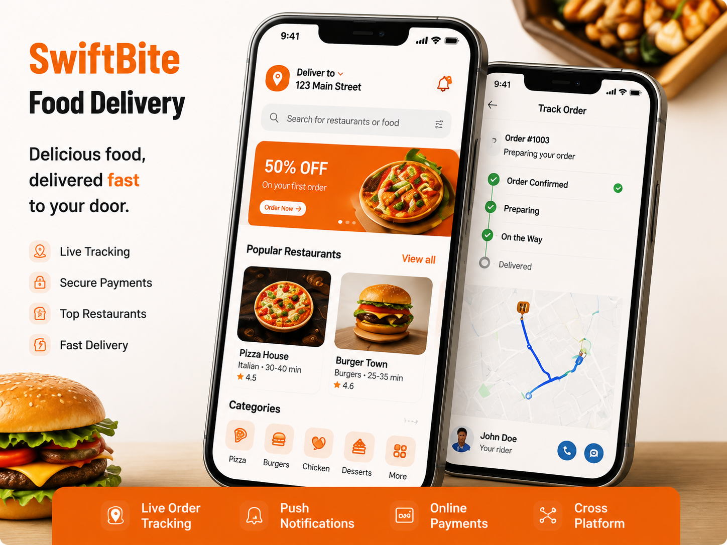 SwiftBite Food Delivery